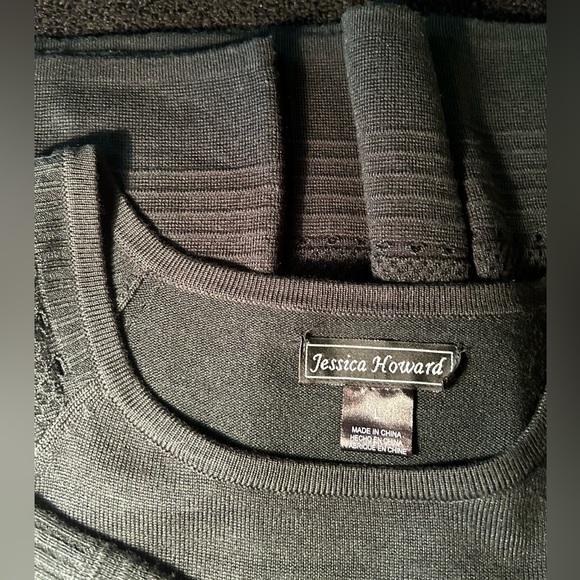 NWT Jessica Howard Women's Sweater Dress in Hunter Green.  Size Large - Picture 10 of 13